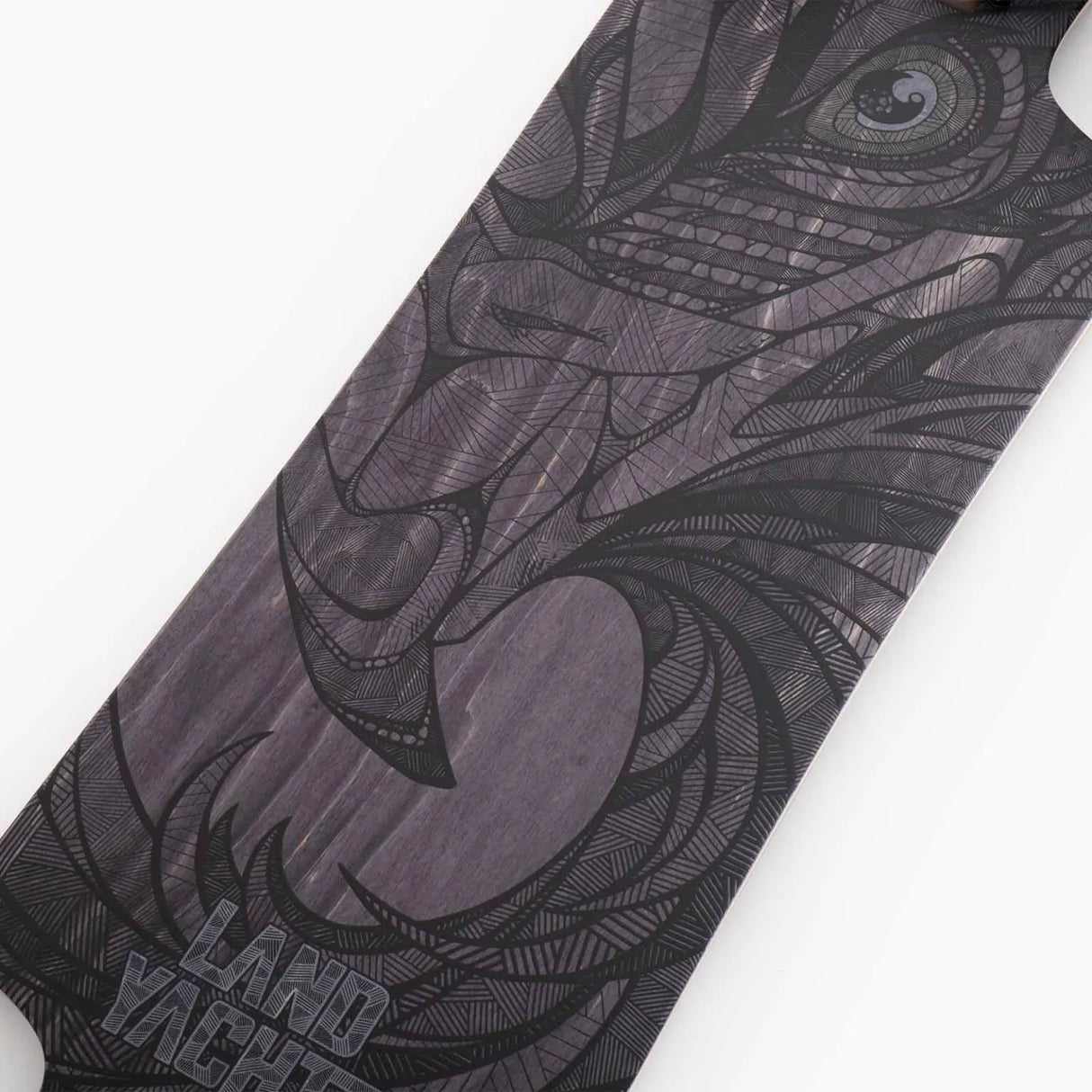 Landyachtz Landyachtz Drop Hammer - Black Eagle -w/PB180mm Trucks Multi 38 Longboard Complete - Drop Through Trucks