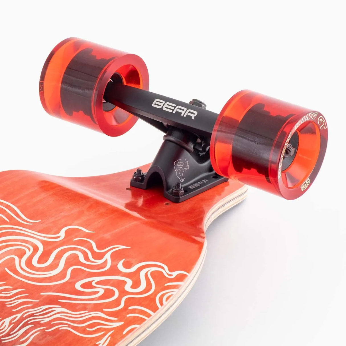 Landyachtz Landyachtz Evo 36 - Bear Red 36.5 Longboard Deck - Through Trucks