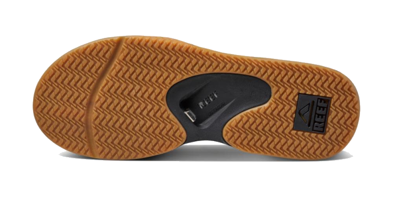 Reef Reef Men's Fanning Sandal - Black/Silver Black/Silver 9 Mens Sandals Flip Flop 5 to 11