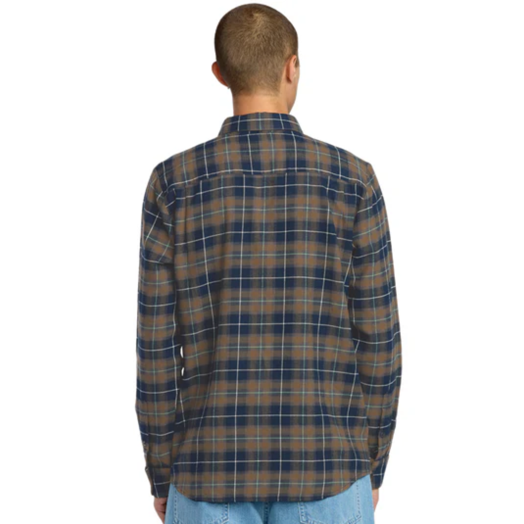 Volcom Men's Caden Plaid Long Sleeve