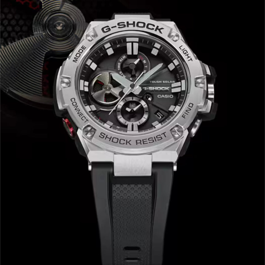 G Shock G-ShockGST-B100-1A Watch Watch Mens Analog Organic Band
