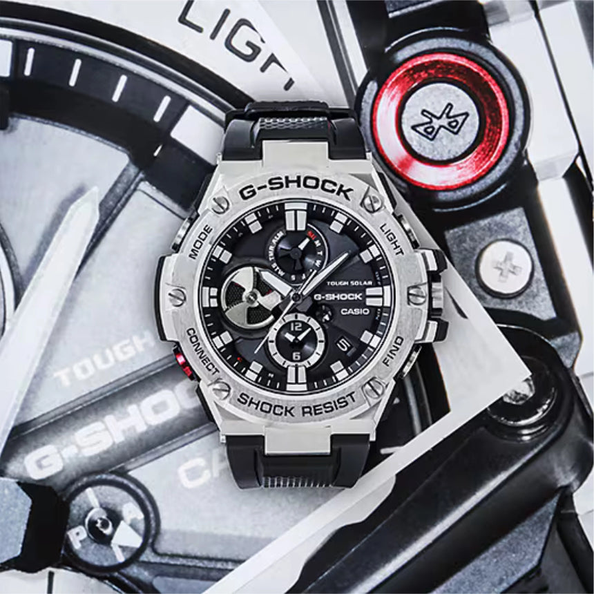 G Shock G-ShockGST-B100-1A Watch Watch Mens Analog Organic Band