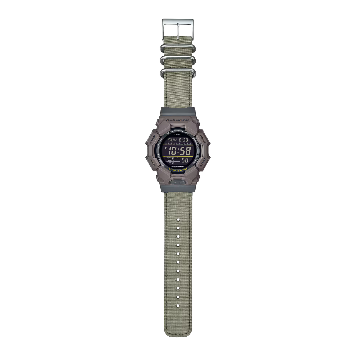 G Shock G-Shock GD-010CE-5 (EOL) Mens Watch Rubber Bands