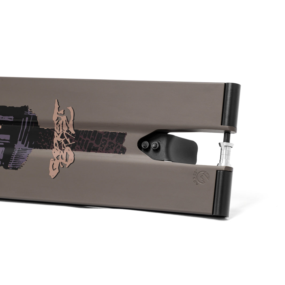 North Scooters North Willow V2 Deck 6" - Garrett Braz - G7 Dark Brown 22.5" Scooter Decks