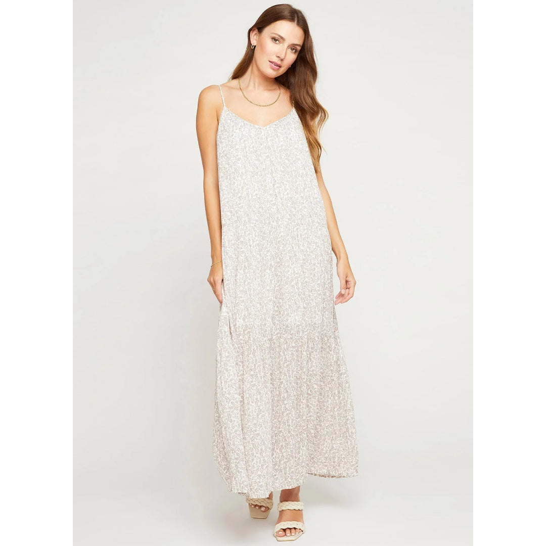 Gentle Fawn Gentle Fawn Women's Parker Dress White Sprig XS Womens Long Dresses