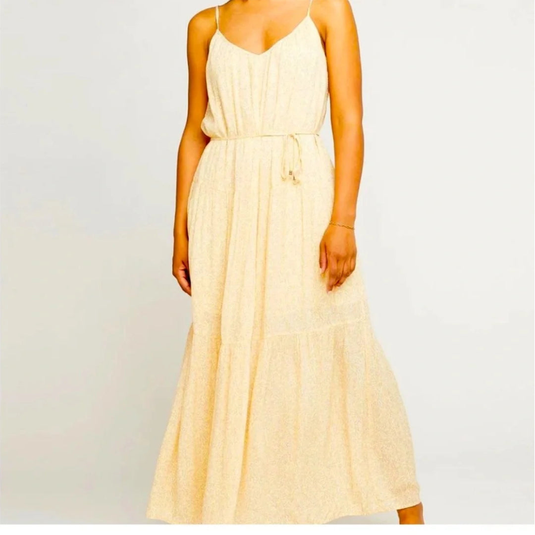 Gentle Fawn Gentle Fawn Women's Parker Dress White Sprig XS Womens Long Dresses