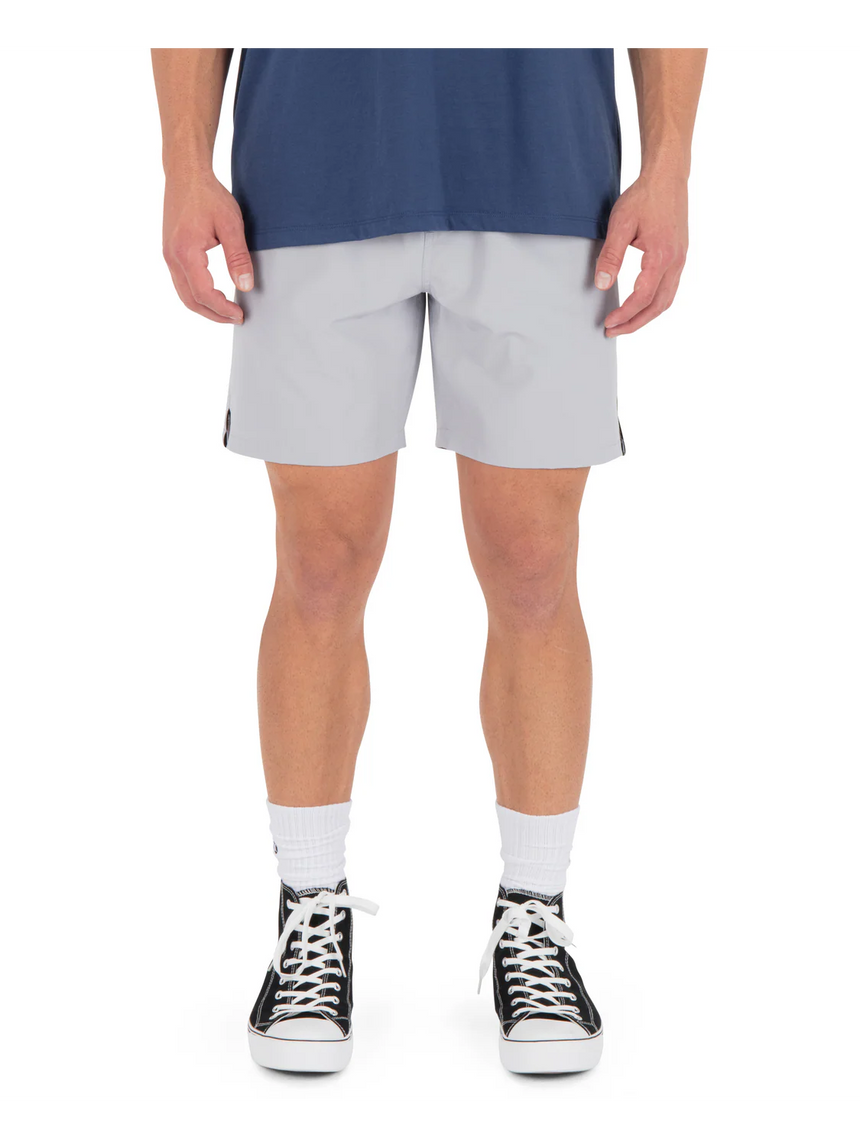 Hurley Hurley Men's H20-Dri Trek Stretch 7" Boardshorts Light Asteroid S Mens Board Shorts