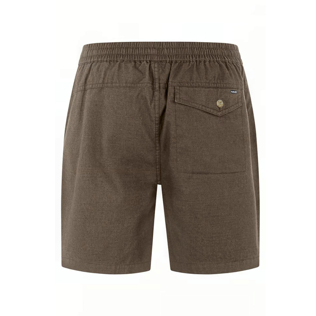 Hurley Hurley Men's Baja Slub Volley 17" Ultra Tan S Mens Board Shorts