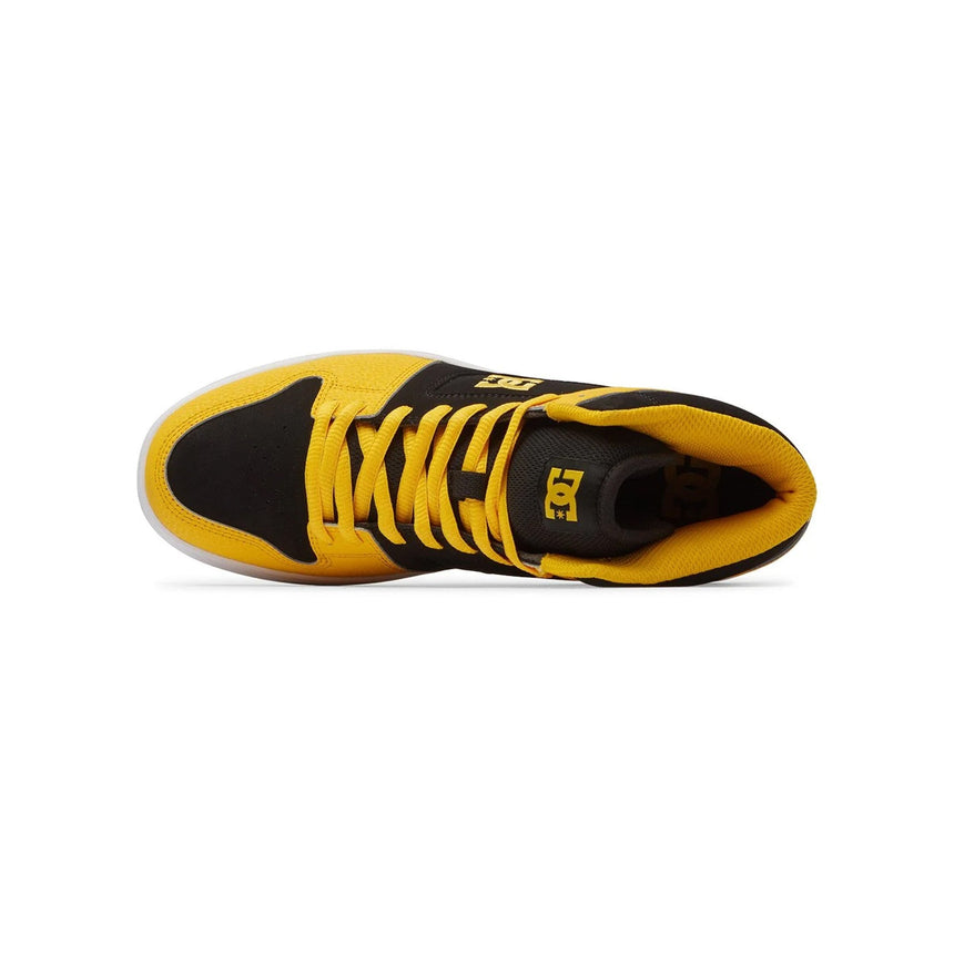 DC Men's Manteca 4 Hi Shoes - Black/Yellow/Yellow