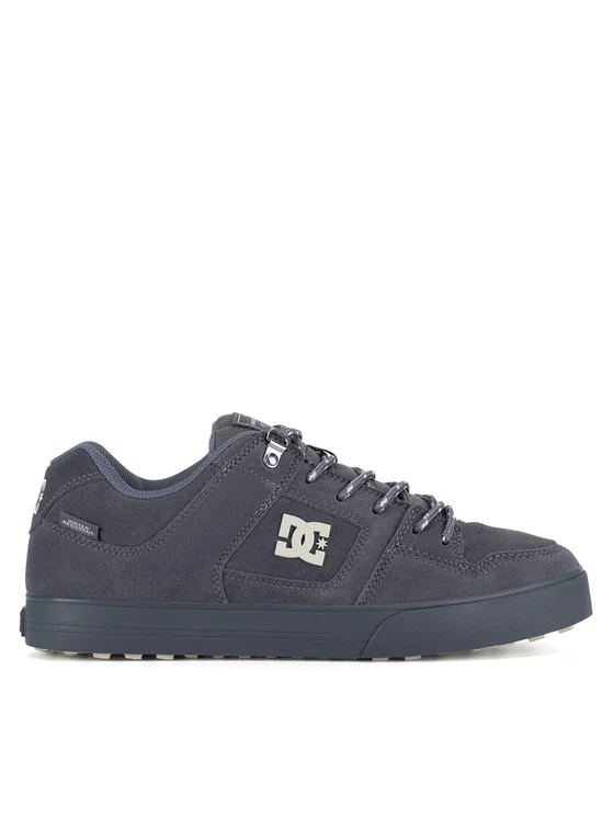 DC Pure Wintered Shoes - Grey/Grey/White