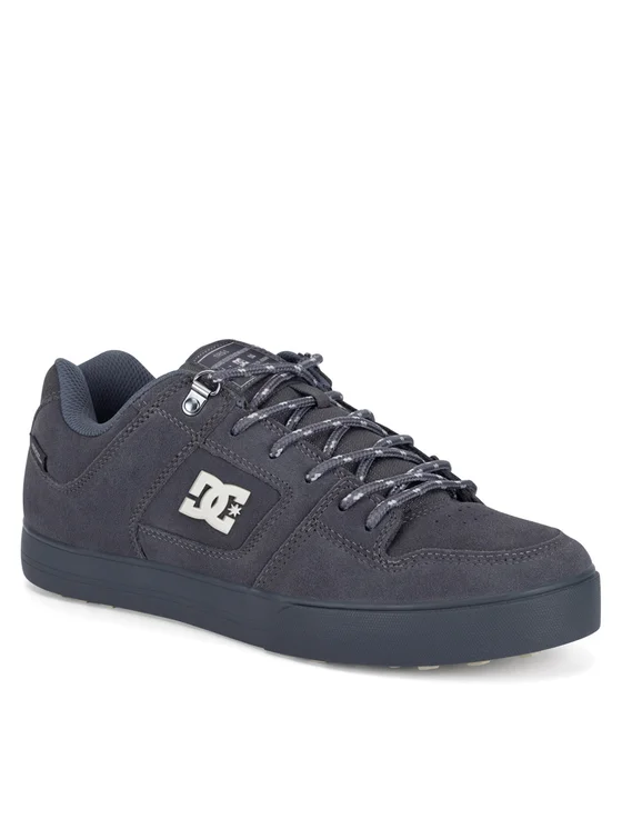 DC Pure Wintered Shoes - Grey/Grey/White