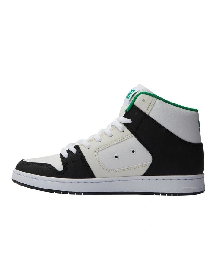 DC Men's Manteca 4 Hi Shoes - Black/White/Green