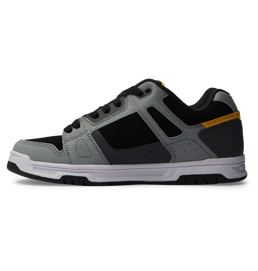 DC Men's Stag Shoes - Grey/Yellow