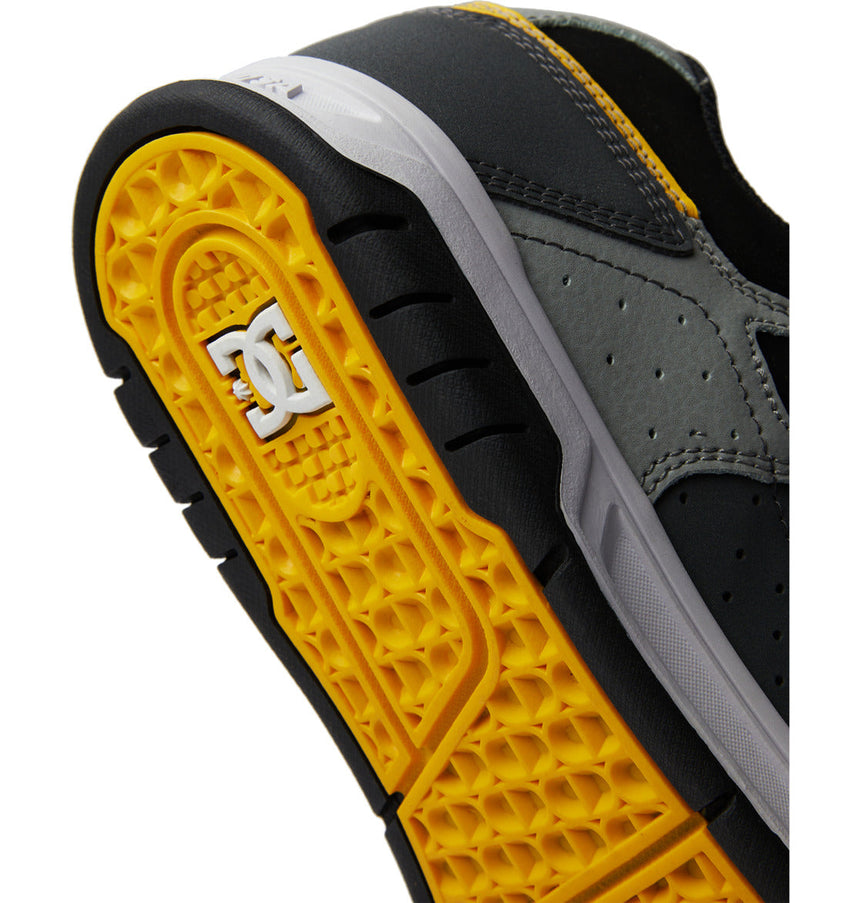 DC Men's Stag Shoes - Grey/Yellow