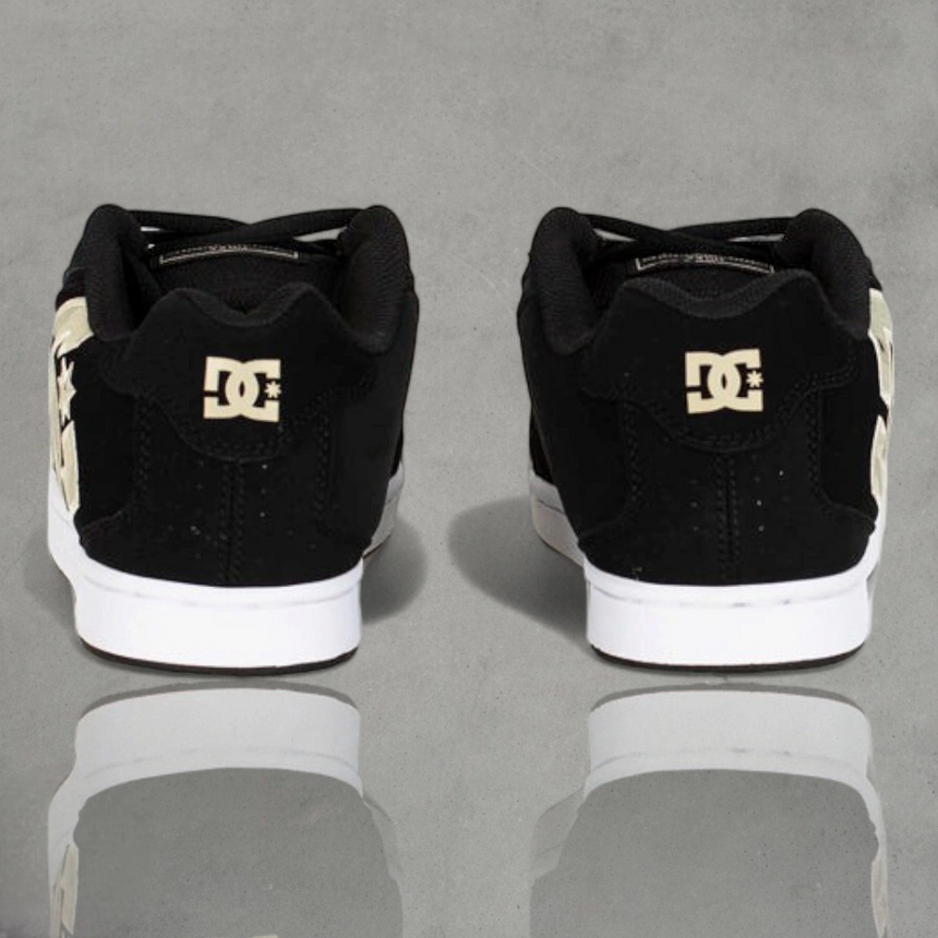 DC Men's Net Shoes - Black/Camel