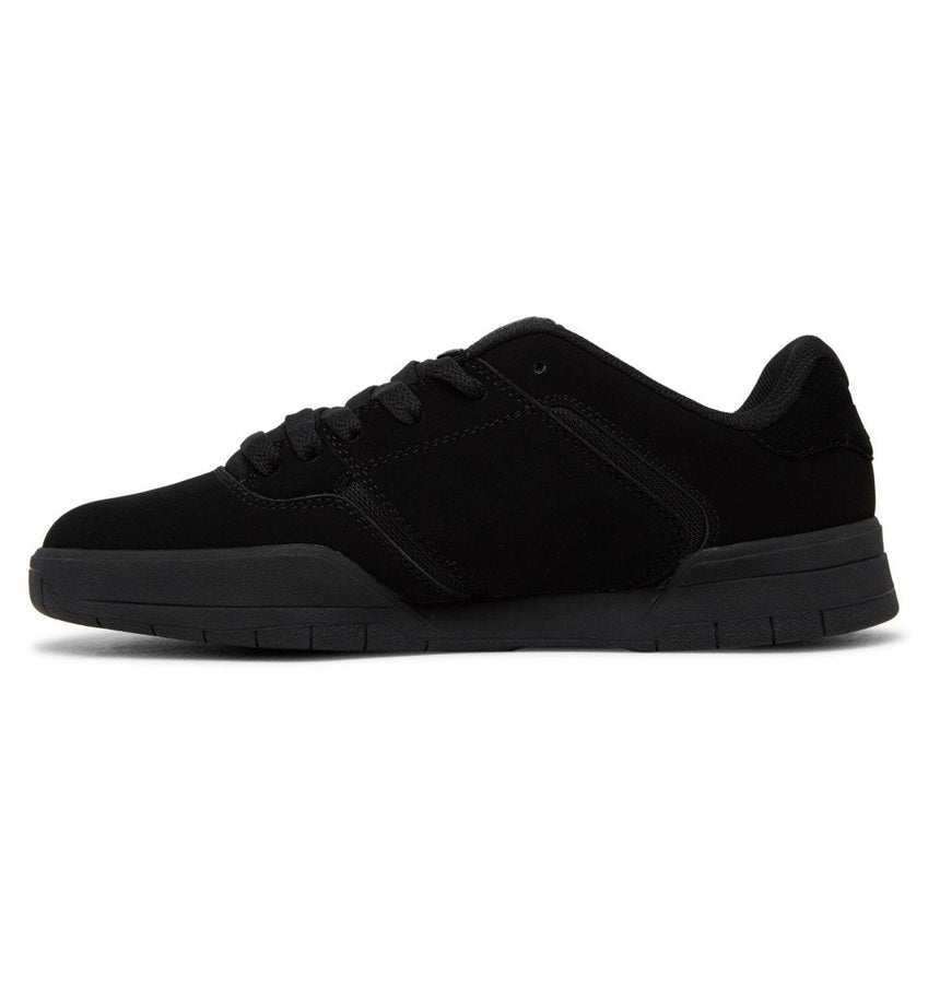 DC Mens Central Skate Shoes - Black/Black