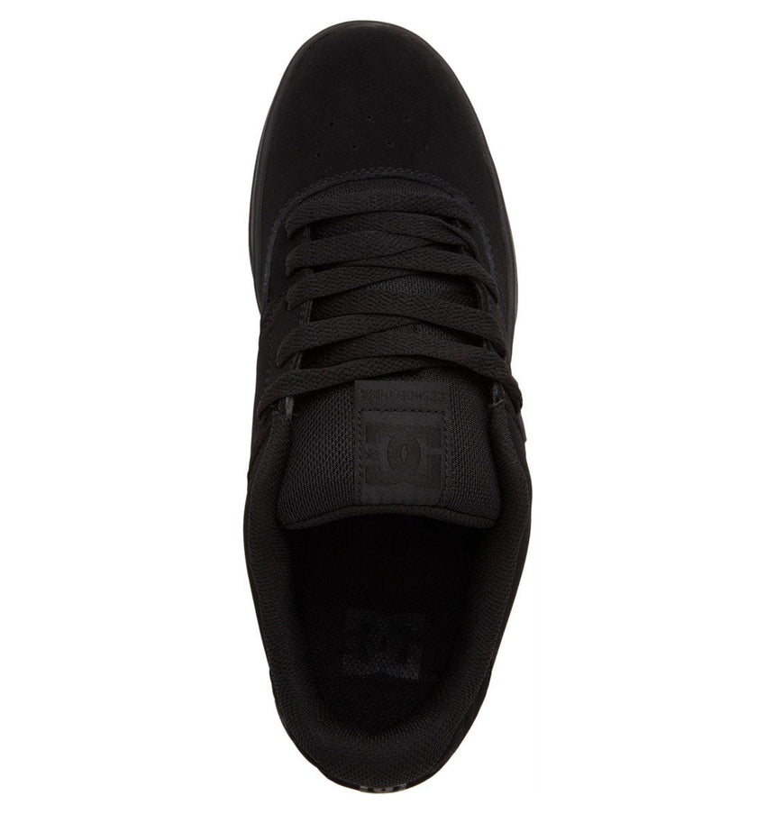 DC Mens Central Skate Shoes - Black/Black