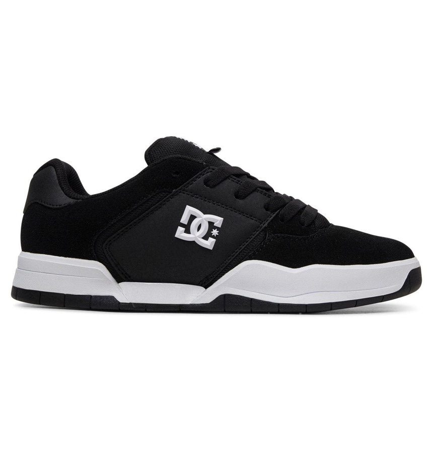 DC Mens Cental Skate Shoes - Black/White