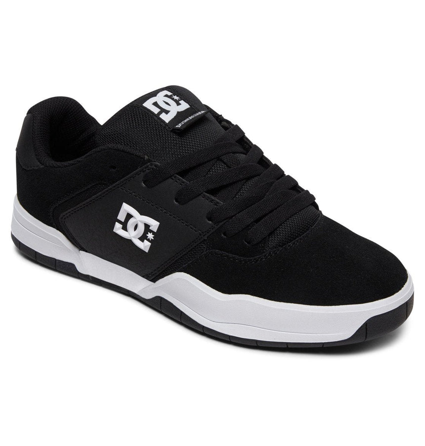DC Mens Cental Skate Shoes - Black/White