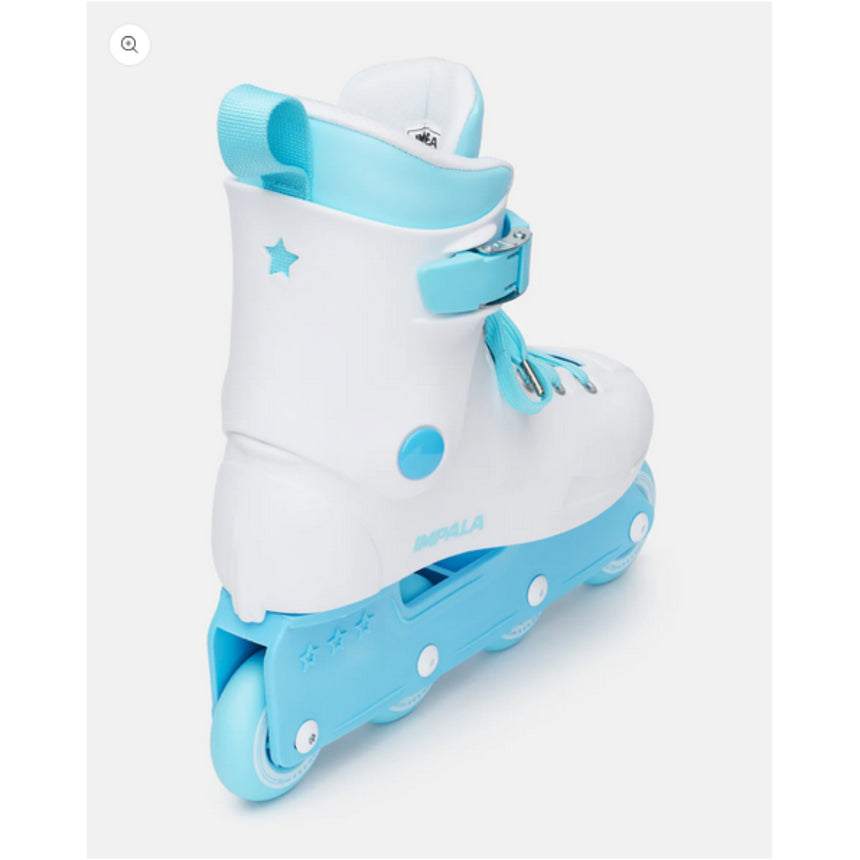 Impala Roller Skates Impala Lightspeed Inline Skates - White Ice White Ice 5 Roller Blades