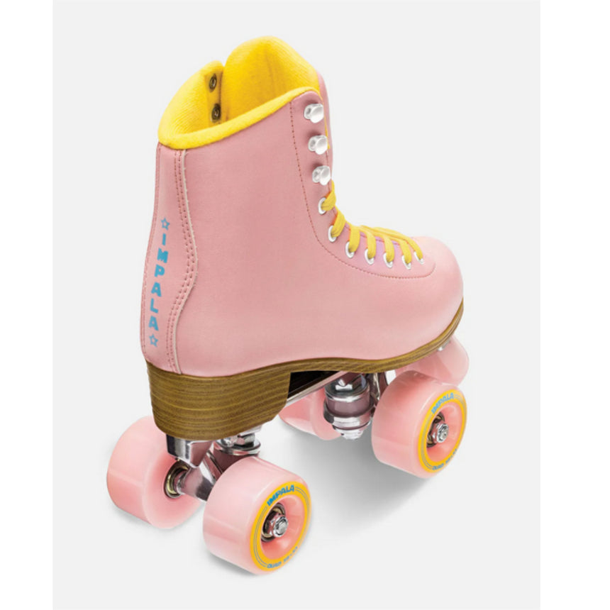 Impala Roller Skates Impala Quad Roller Skates Skates - Pink/Yellow Pink/Yellow 5 Roller Quad Skates