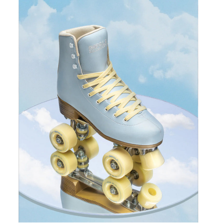 Impala Quad Roller Skates Skates - Sky Blue/Yellow