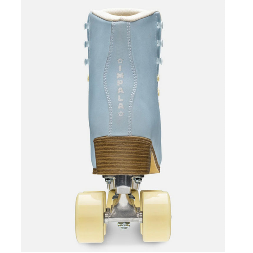 Impala Quad Roller Skates Skates - Sky Blue/Yellow