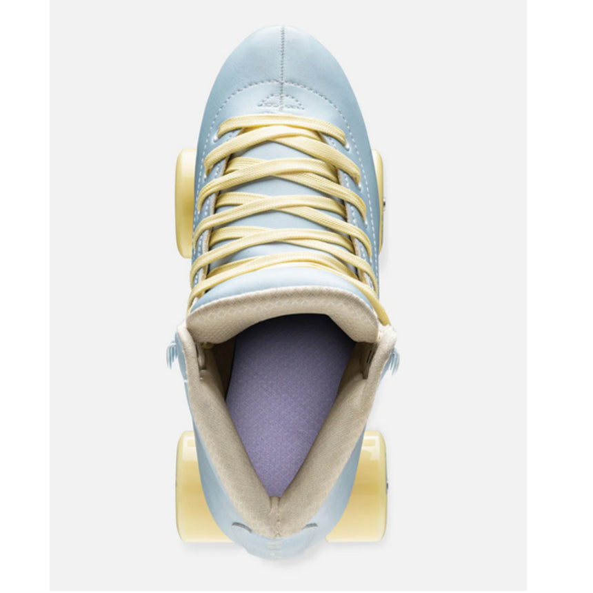 Impala Quad Roller Skates Skates - Sky Blue/Yellow