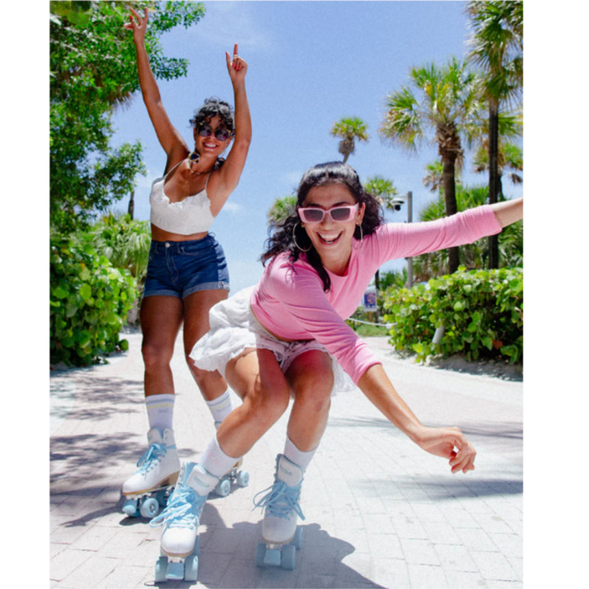 Impala Quad Roller Skates Skates - White Ice