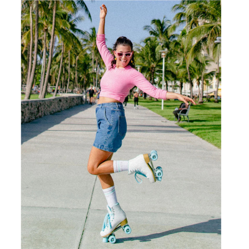 Impala Quad Roller Skates Skates - White Ice