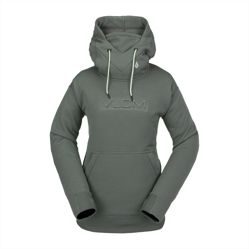 Volcom Volcom Women's Riding Hydro Hoodie Eucalyptus S Womens Pull Over Hoodies