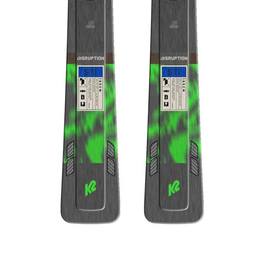 K2 Unisex DISRUPTION STI QUIKCLIK Skis