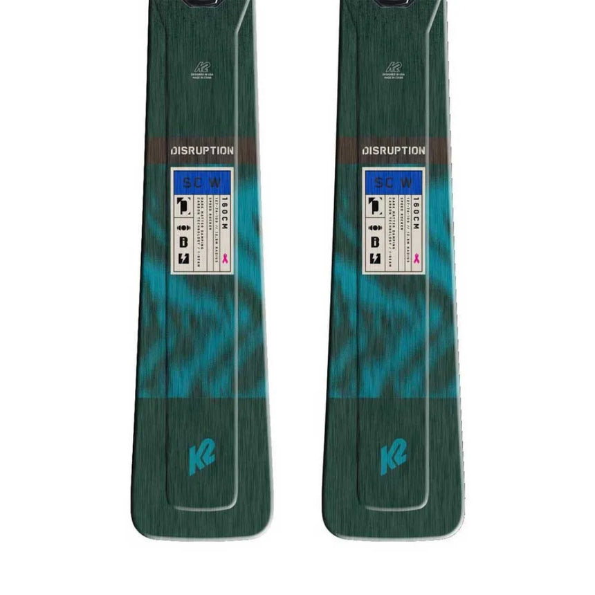 K2 Women's Disruption SC W Quikclik Skis