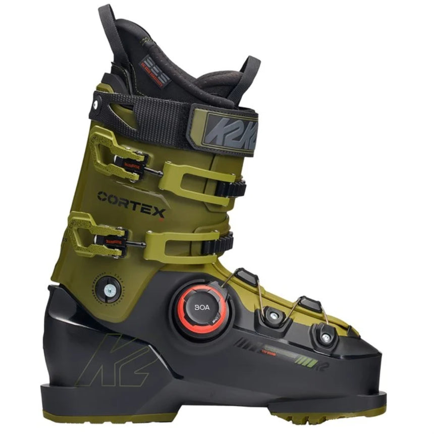 K2 Cortex 110 BOA Mens Ski Boots - Green