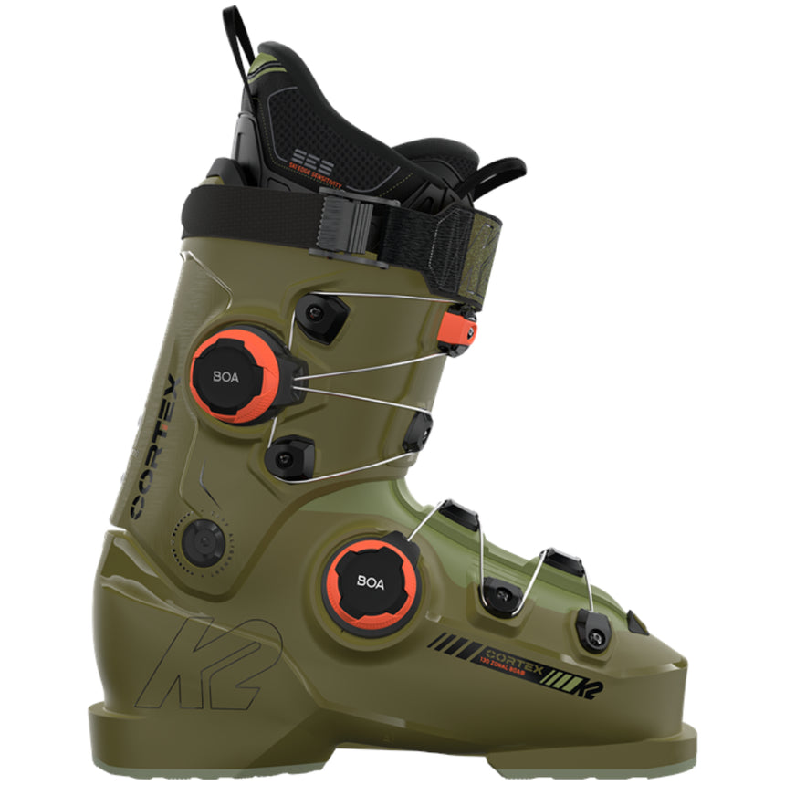 K2 Cortex 130 Zonal BOA Mens Ski Boots - Green
