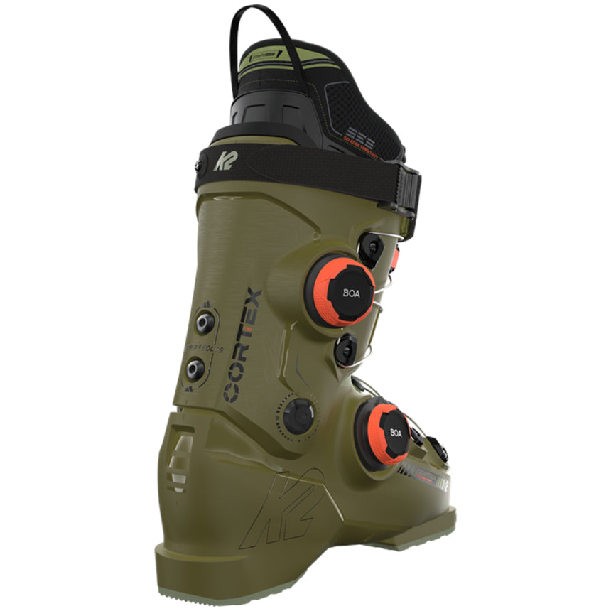 K2 Cortex 130 Zonal BOA Mens Ski Boots - Green
