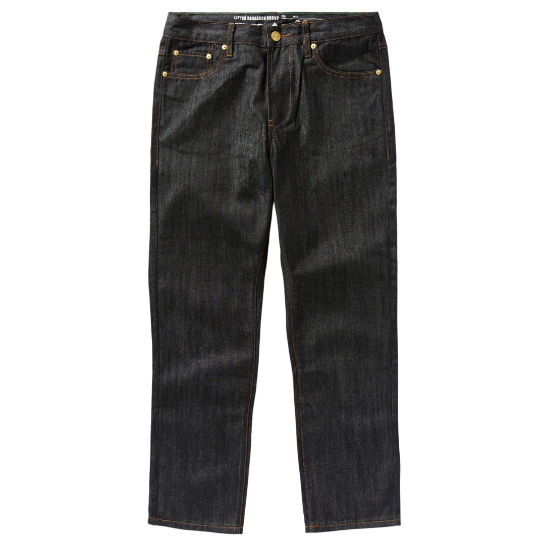 LRG LRG True Tapered Mens Denim Jeans BLACK DENIM 30 Mens Jeans
