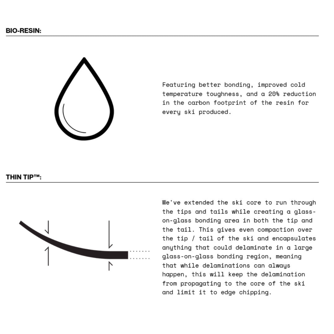 Skis Line Chronic 94 pour hommes