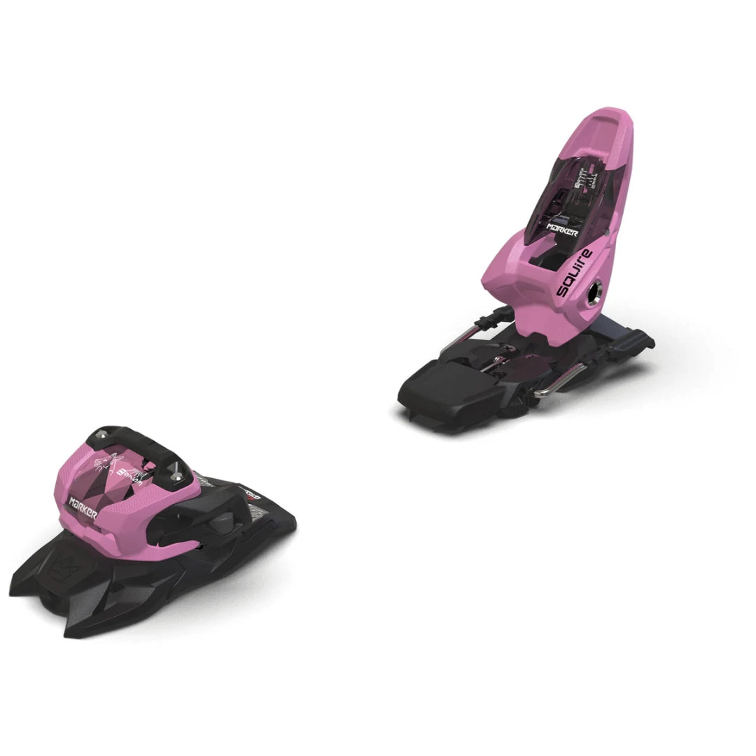 Marker Marker Men's Squire 11 Bindings - Rose/Black Rose/Black 9 Mens Ski Bindings