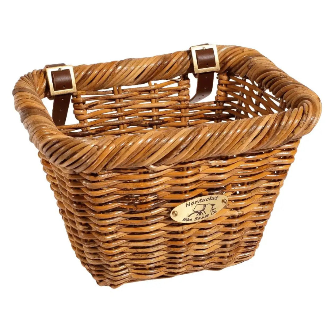 Nantucket Nantucket Cisco Basket Tan 11.5in (l) x 9.5in (w) x 9.5in (h) Bike Baskets
