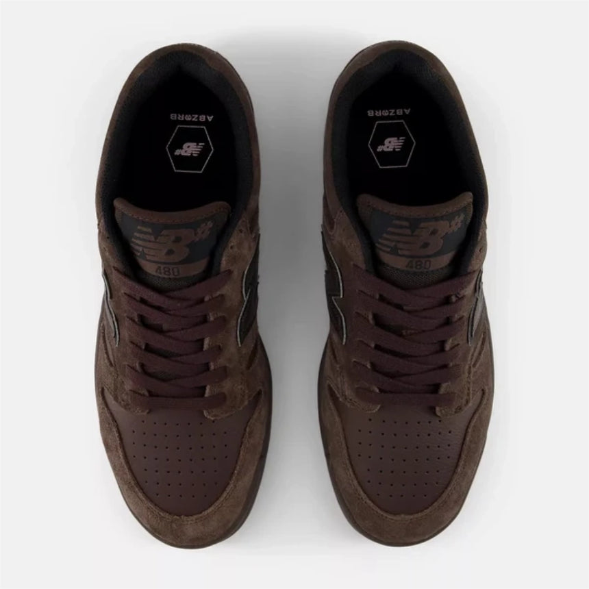 New Balance New Balance Men's NB Numeric 480 Shoes - Chocolate Brown Multi 8 Mens Skate Shoes 6 to 18