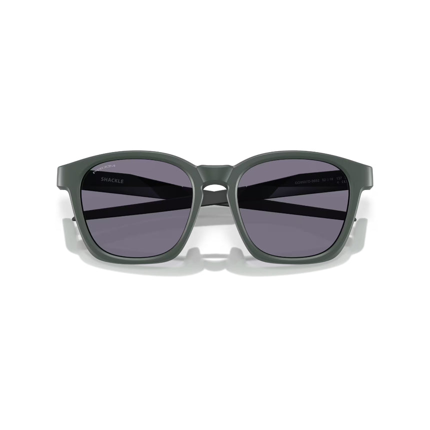 Oakley Oakley Shackle - Matte Hunter Green/Prizm Grey Mens Sunglasses Lifestyle