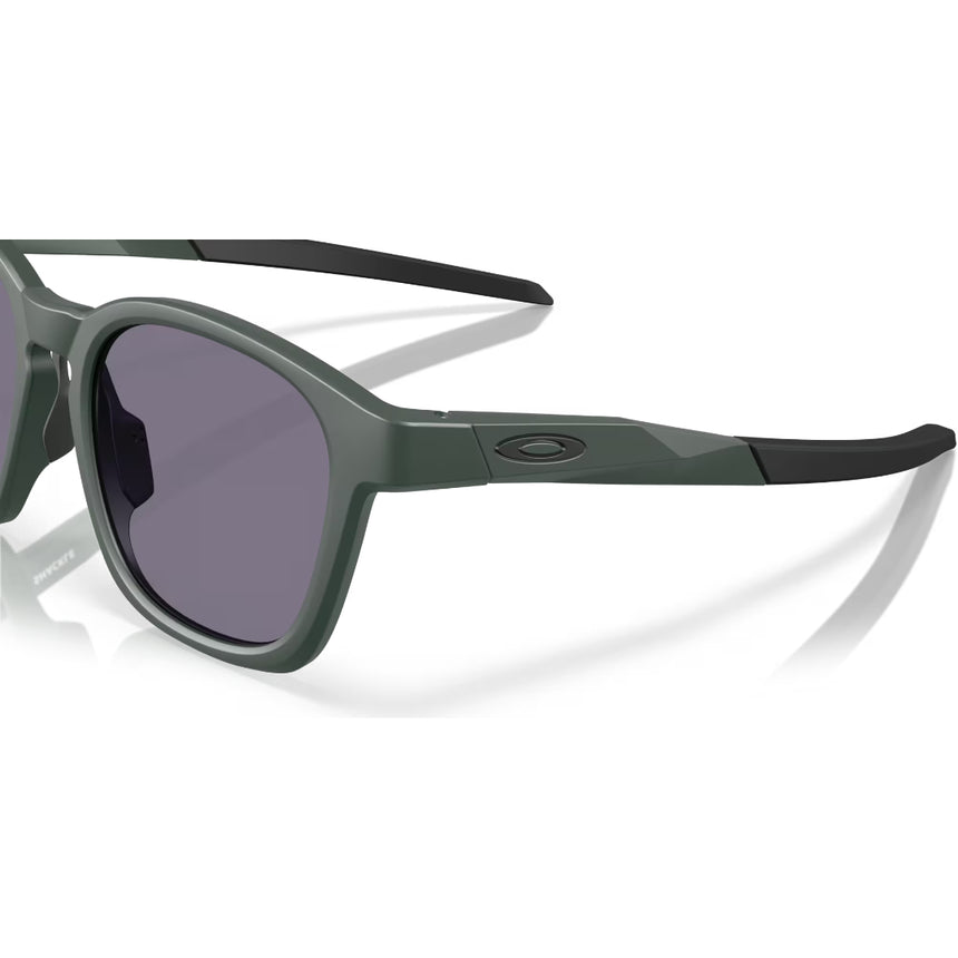 Oakley Oakley Shackle - Matte Hunter Green/Prizm Grey Mens Sunglasses Lifestyle