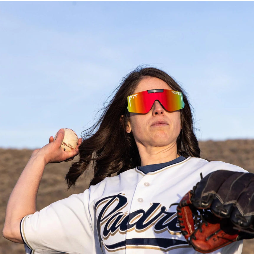 Pit Viper Pit Viper The Exec Flip-Offs - Polarized Rainbow Mens Sunglasses Polarized