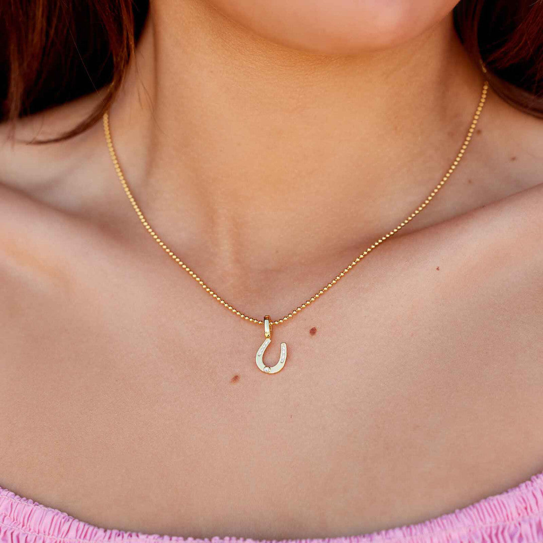 Pura Vida Harper Horseshoe Charm