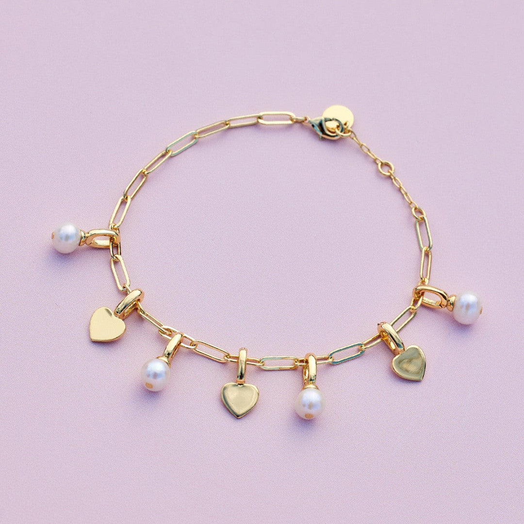 Pura Vida Harper Pearl Charm