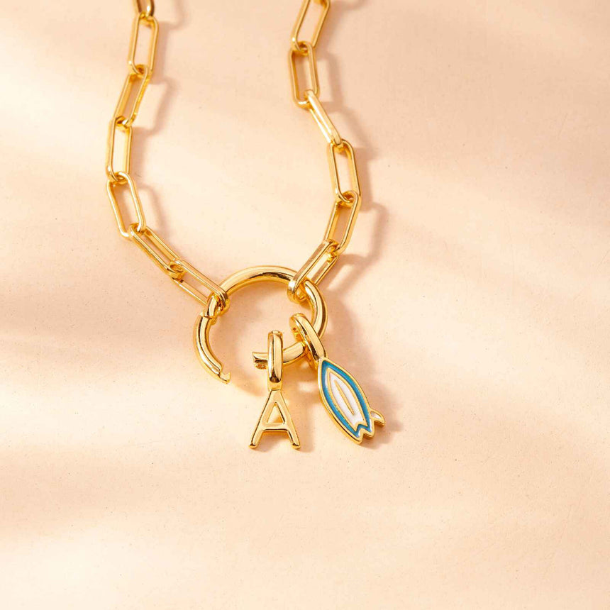 Pura Vida Harper Surfboard Charm