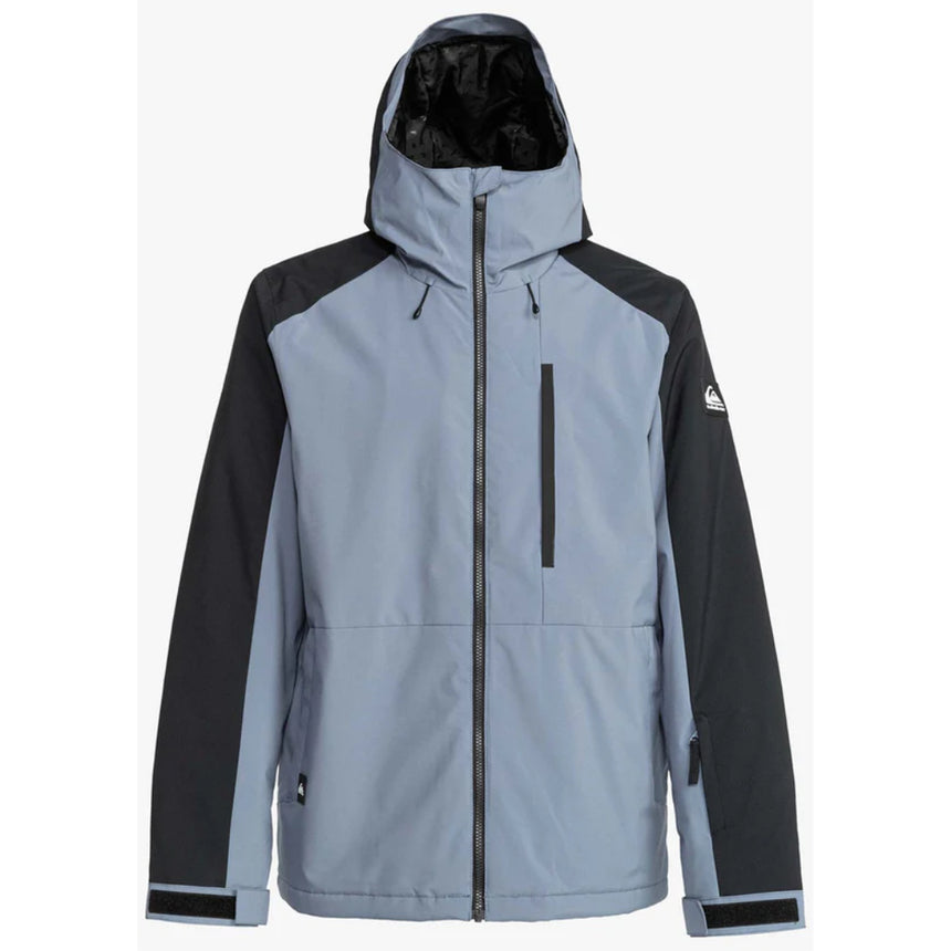 Quiksilver Men's Misson Block Jacket - Flint Stone