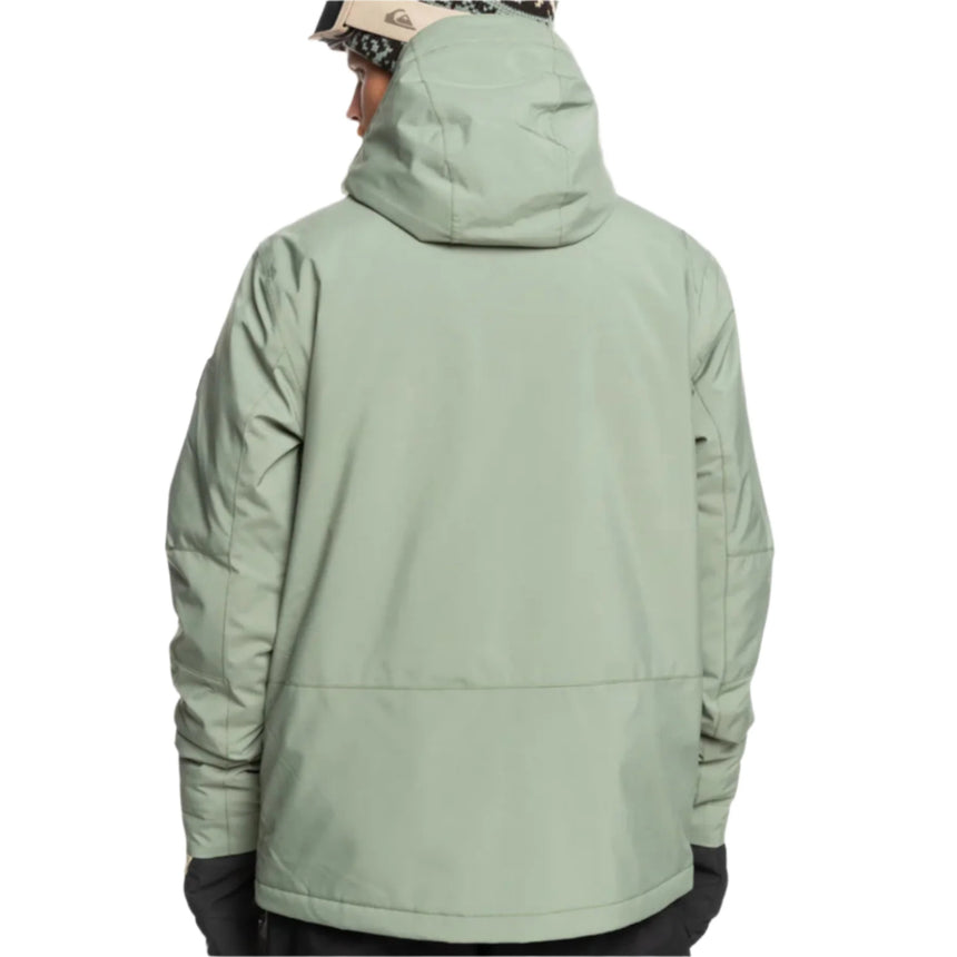 Quiksilver Men's Mission Solid Jacket - Sea Spray