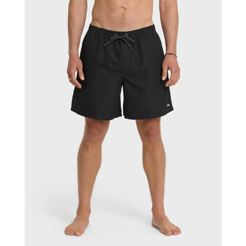 Quiksilver Quiksilver Men's Everyday Mix Volley 17NB URCHIN- BLACK S Mens Elastic Swim Trunks
